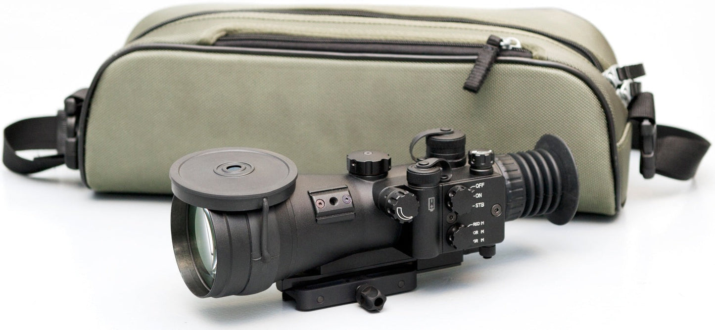 Luna Optics Gen-III Special Purpose Riflescope 4x White Phosphor Mil-Spec Tube