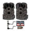 Stealth Cam Browtine 14MP Trail Camera with Video (2-Pack) Bundle