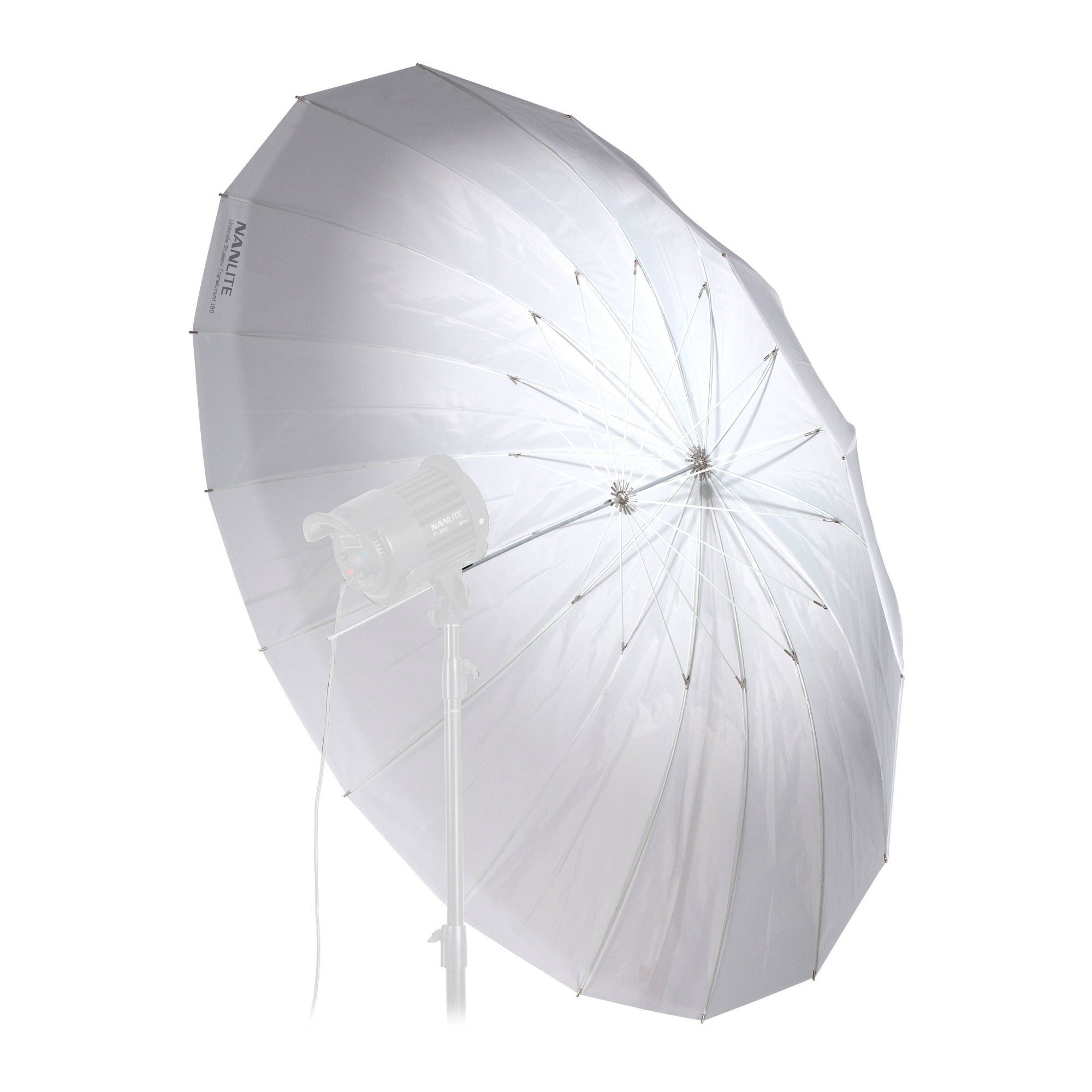 NanLite Silver Shallow Umbrella 180 (71in)