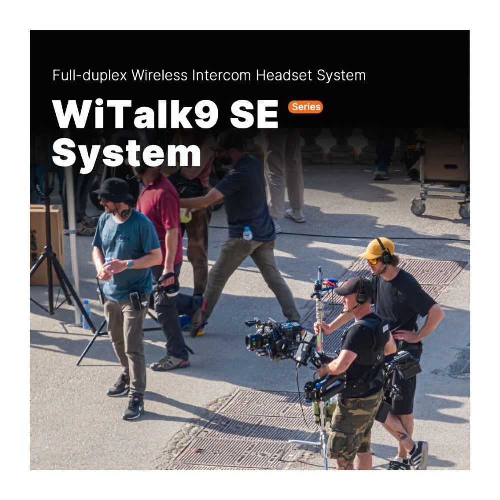 Saramonic WiTalk9 SE-4S 4-Person Full-Duplex Wireless Intercom System (2.4 GHz)