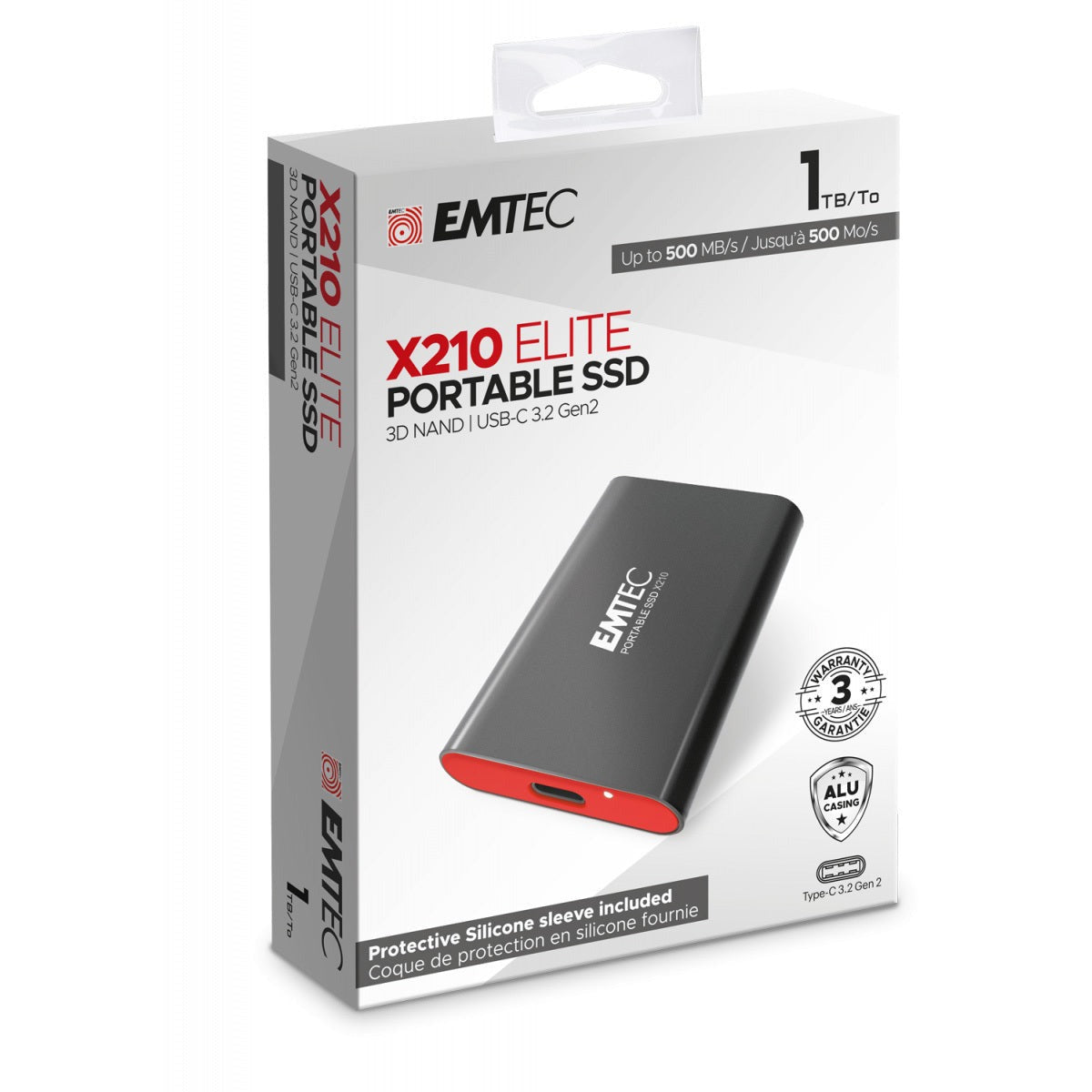 EMTEC 1TB X210 Portable SSD