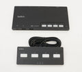 Belkin 4-Port Single-Head Modular Secure KVM Switch Base Unit PP4.0 with Remote (Used)
