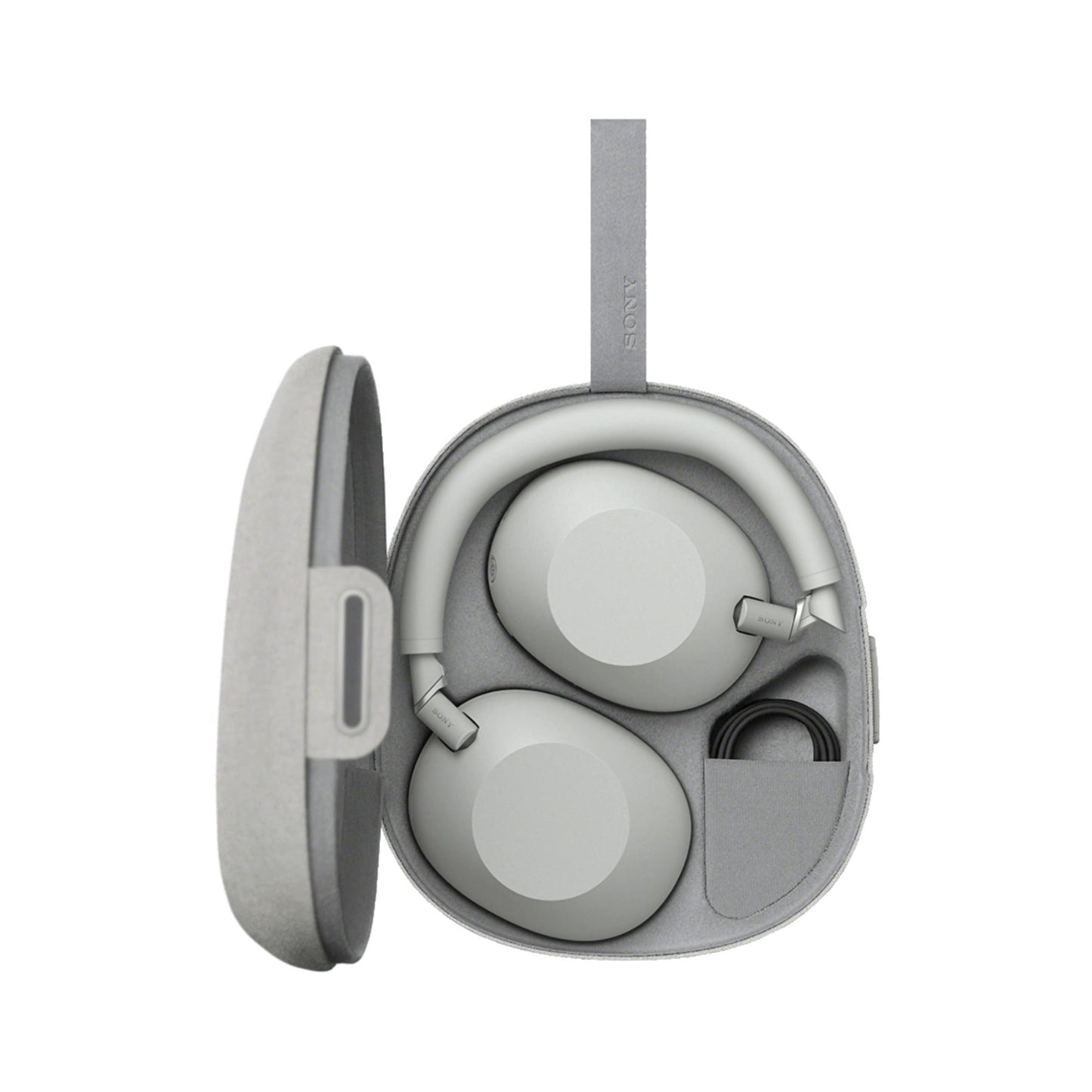 Sony WH-1000XM6 Wireless Noise-Canceling Headphone and Accessory Bundle (Silver)