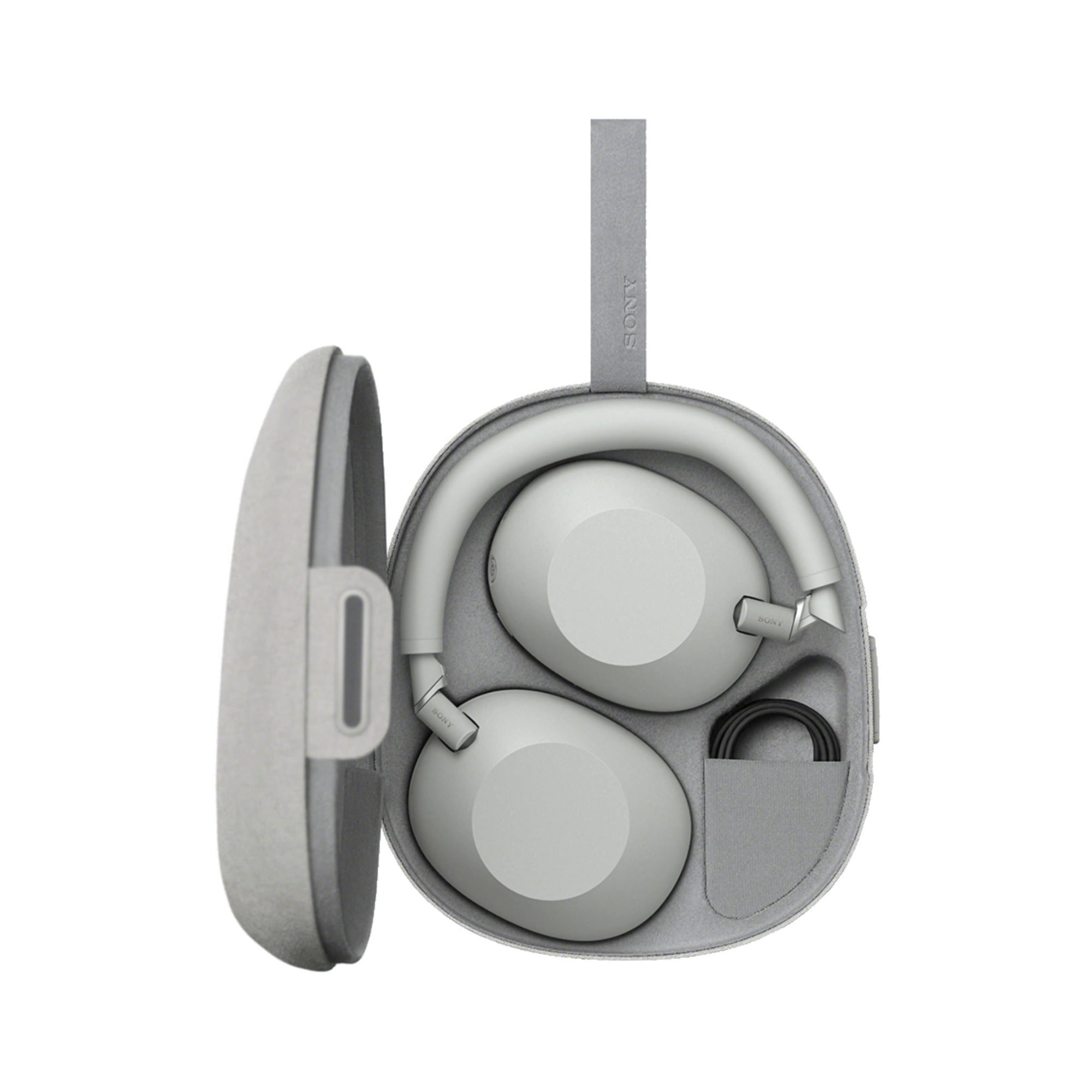 Sony WH-1000XM6 Wireless Noise-Canceling Headphone and Accessory Bundle (Silver)
