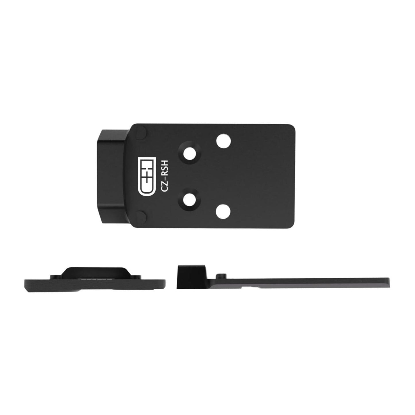 C+H CZ P-10 Red Dot Mounting Plate with Ultra-Thin Design and T-Nut System