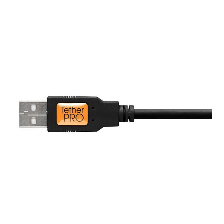 Tether Tools TetherPro USB 2.0 to USB Female Extension Cable (16-Feet, Black)