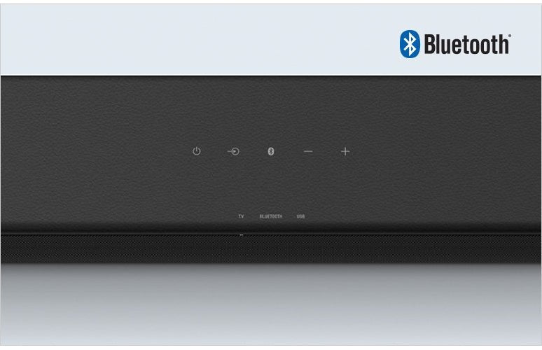 Sony HT-S100F 2.0 Channel Soundbar with Integrated Tweeter
