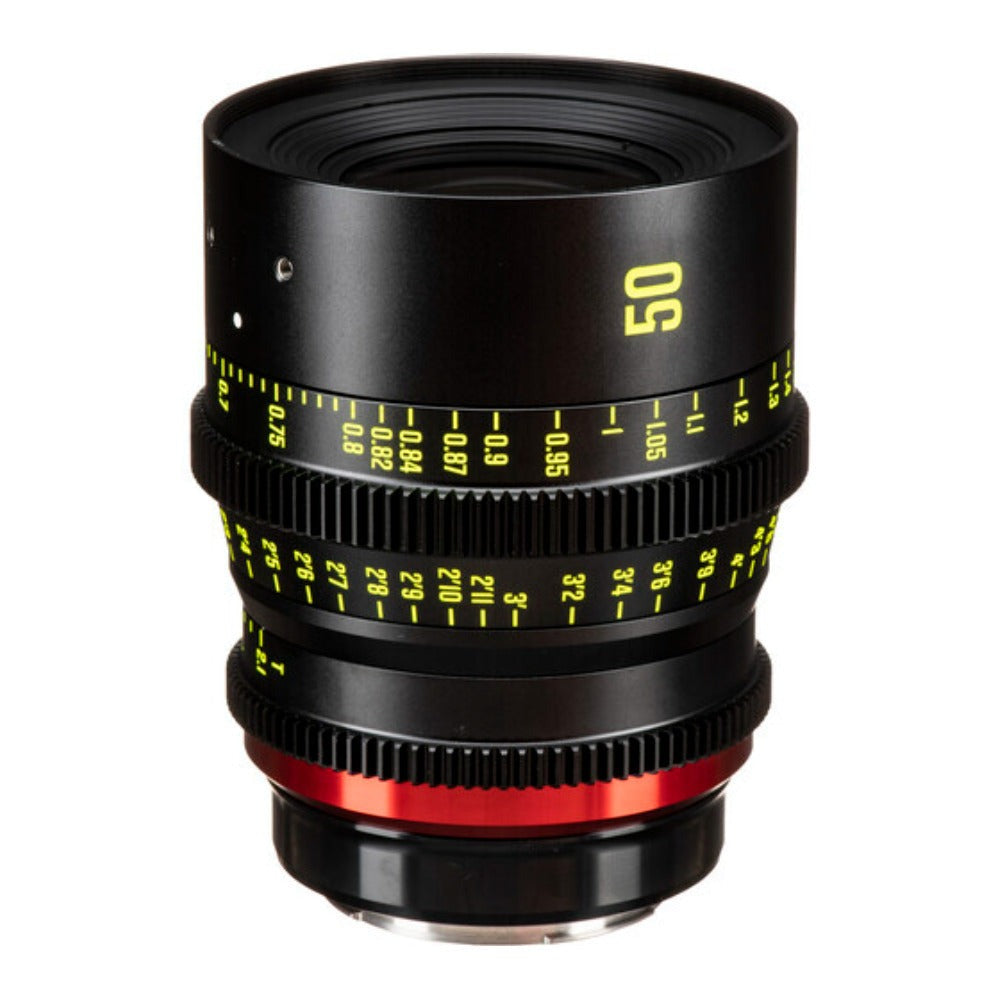 Meike 50mm T2.1 Full-Frame Cine Lens EF Mount (Fee/Meters Marking)