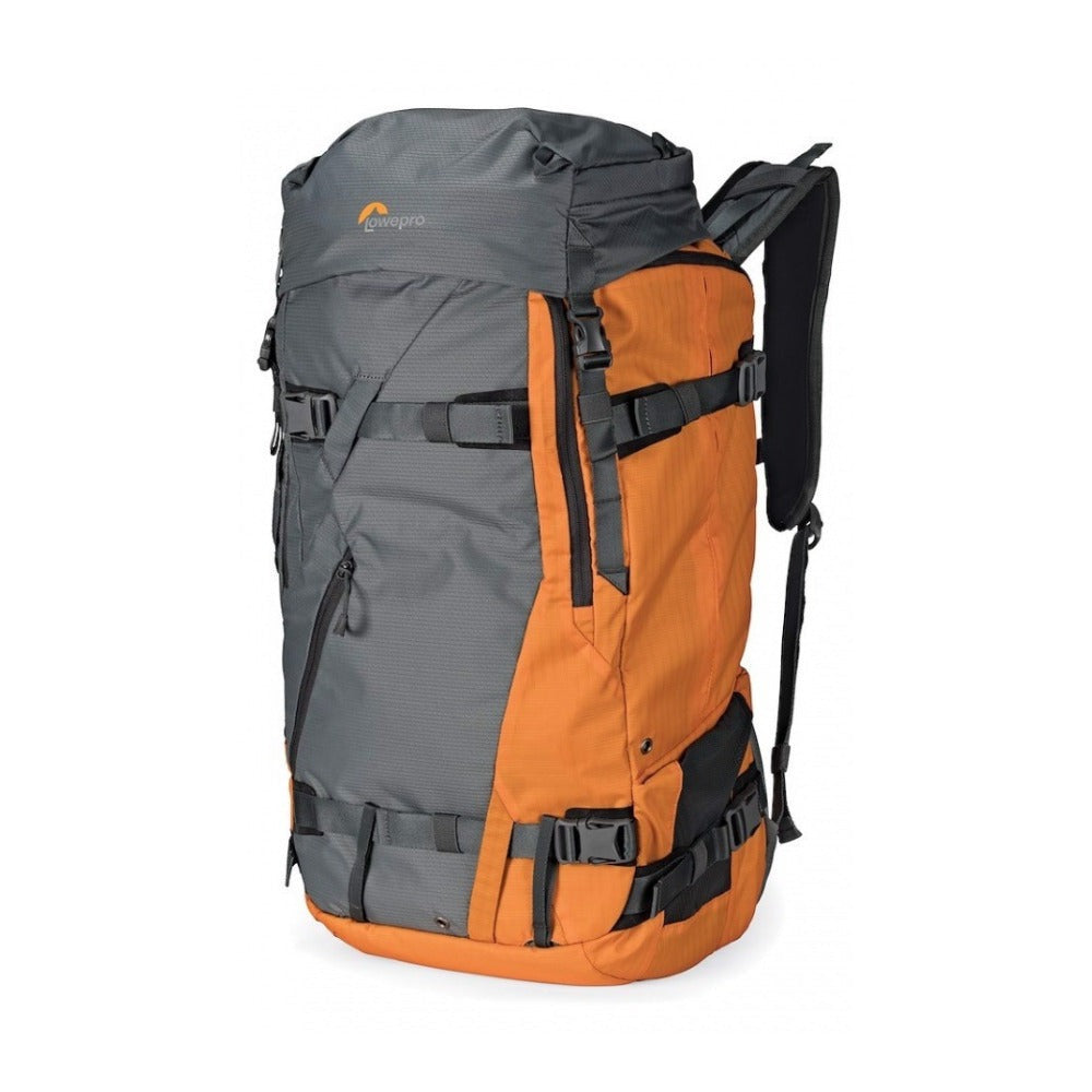 Lowepro 55L Powder Backpack 500 AW (Gray and Orange)