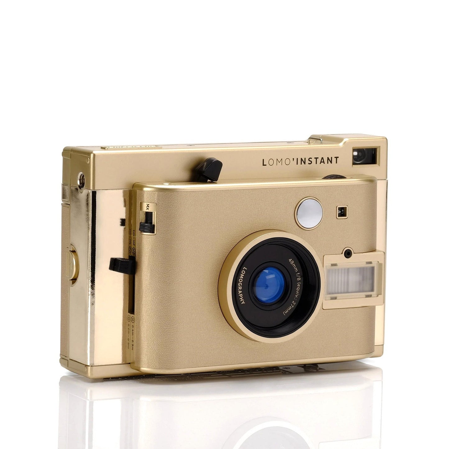 Lomography Lomo'Instant Mini Instant Camera with 3 Lenses (Yangon Gold Edition)