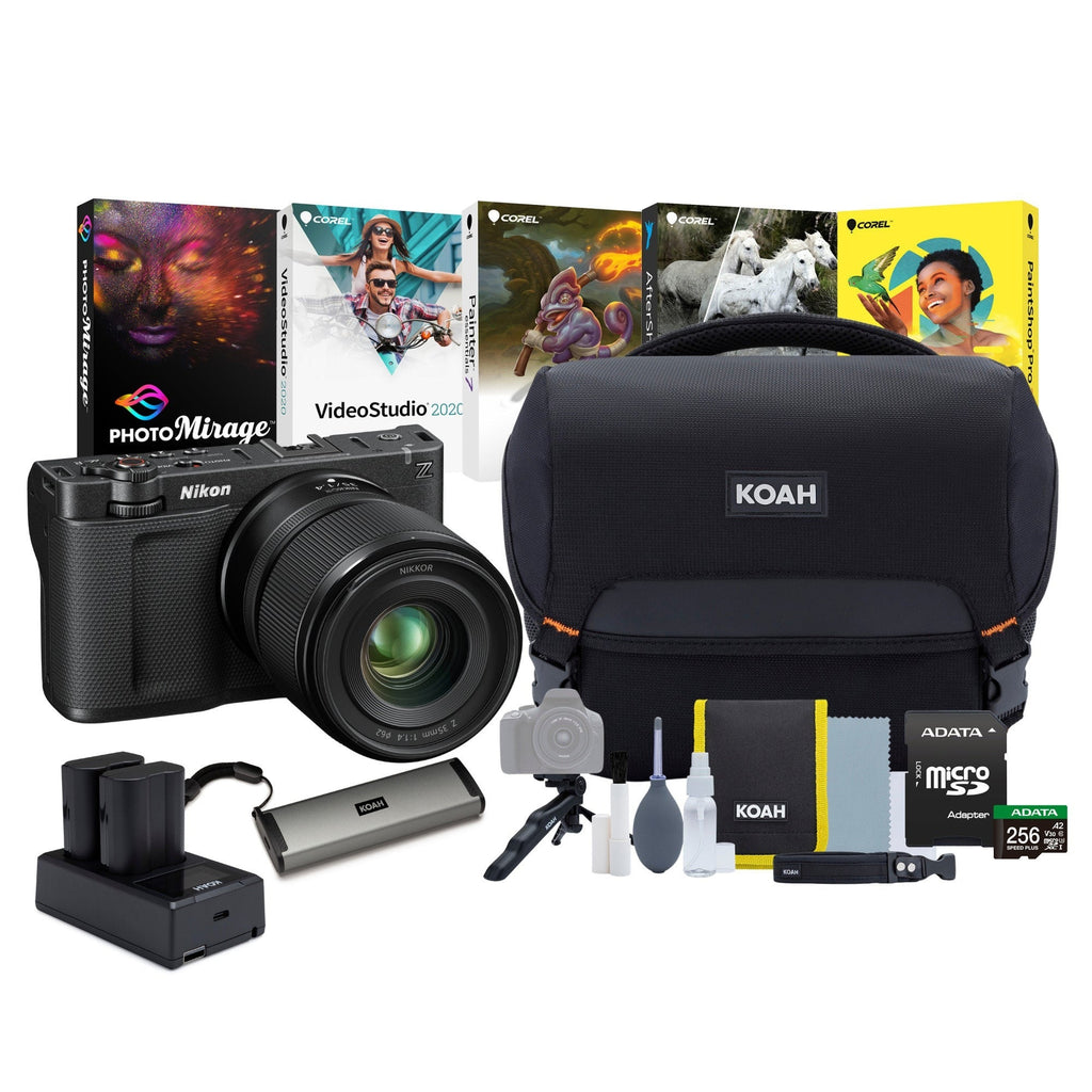 Nikon ZR Cinema Camera with 35mm f/1.4 Lens and Accessories Bundle