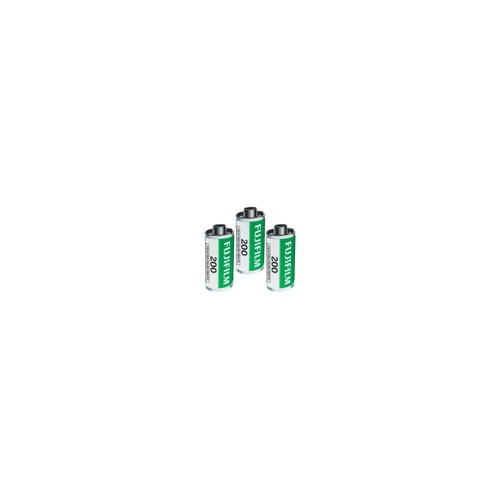 Fujifilm Fujicolor 200 Color Negative Film (35mm Roll Film, 36 Exposures, 3-Pack)