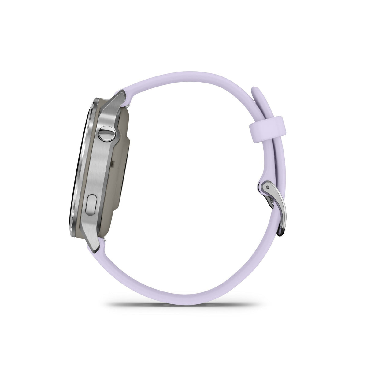 Garmin Venu 4 41mm Smartwatch (Silver with Periwinkle Silicone Band)