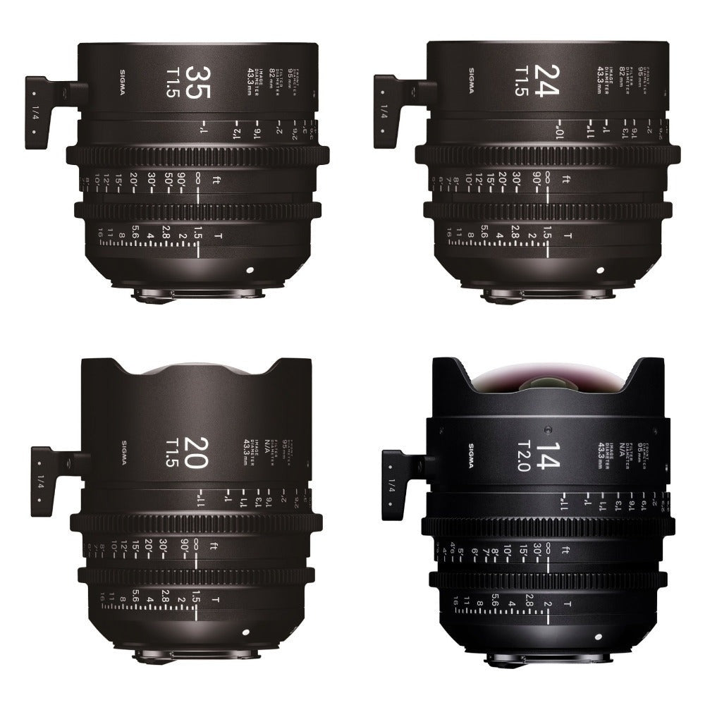 Sigma 7 Cine Lens Kit for Canon EF Mount with Case