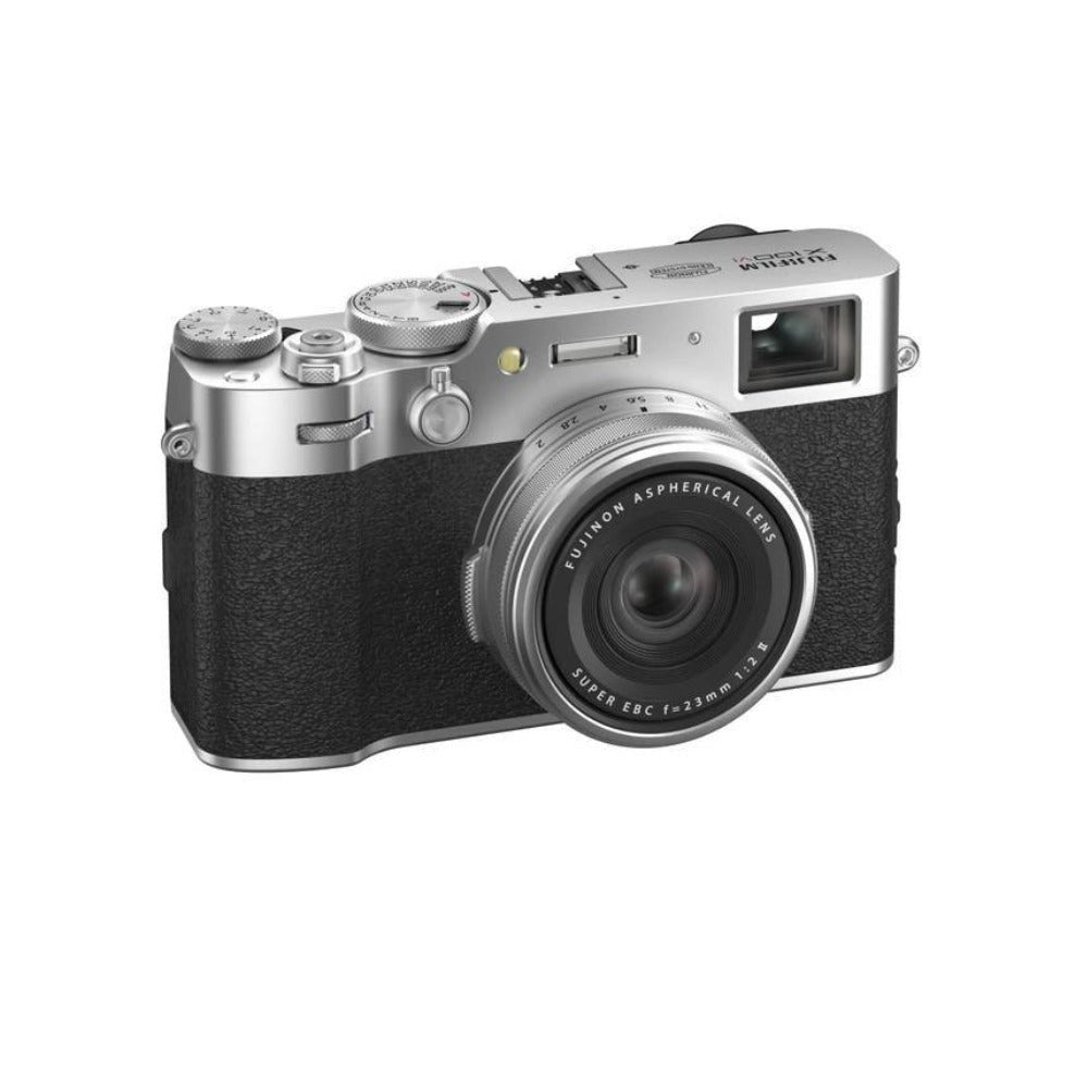 Fujifilm X100VI Mirrorless Digital Camera with 23mm f/2 Fixed Lens (Silver)