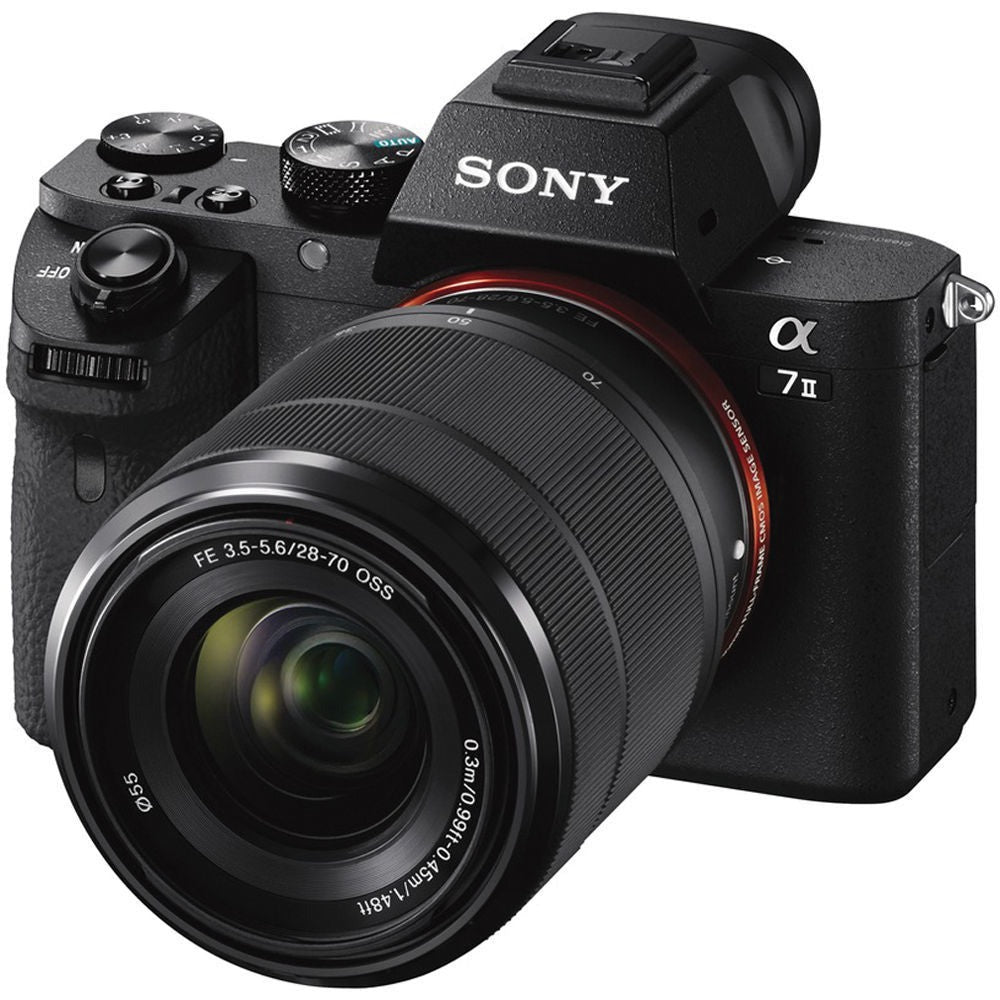 Sony Alpha a7II Mirrorless Digital Camera with 28-70mm Lens and Tripod Bundle