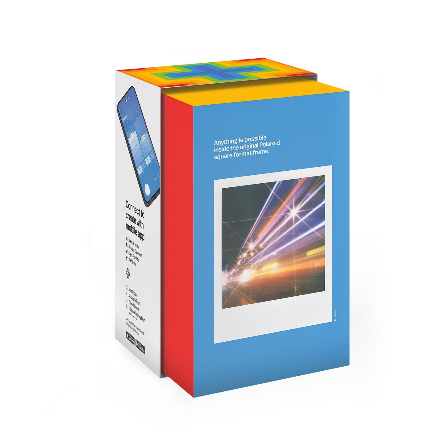 Polaroid NOW+ Instant Film Camera (Black)