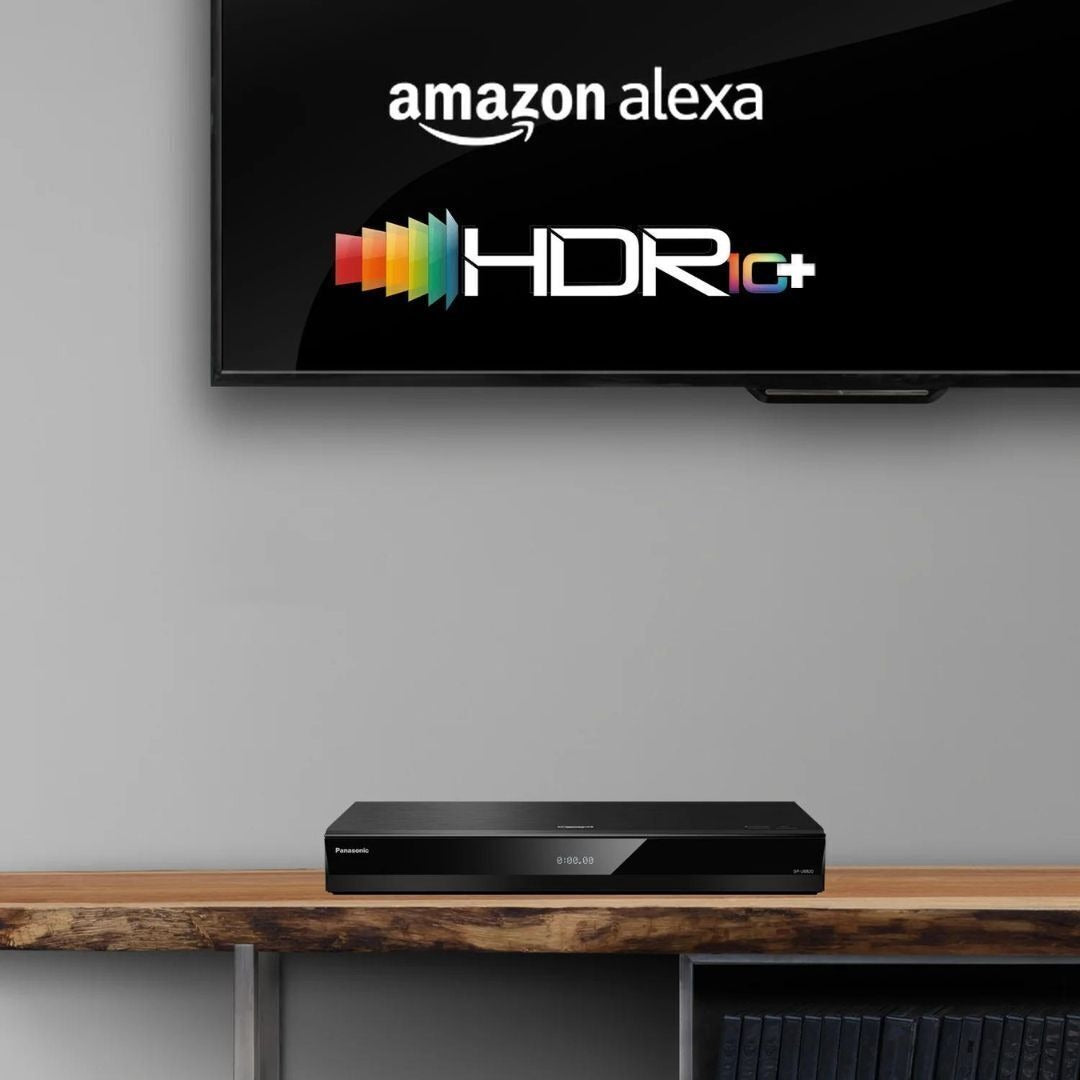 Panasonic DP-UB820-K 4K Ultra HD Blu-ray Player, Dolby Vision, HDR10+ (Black) (Certified Refurbished)