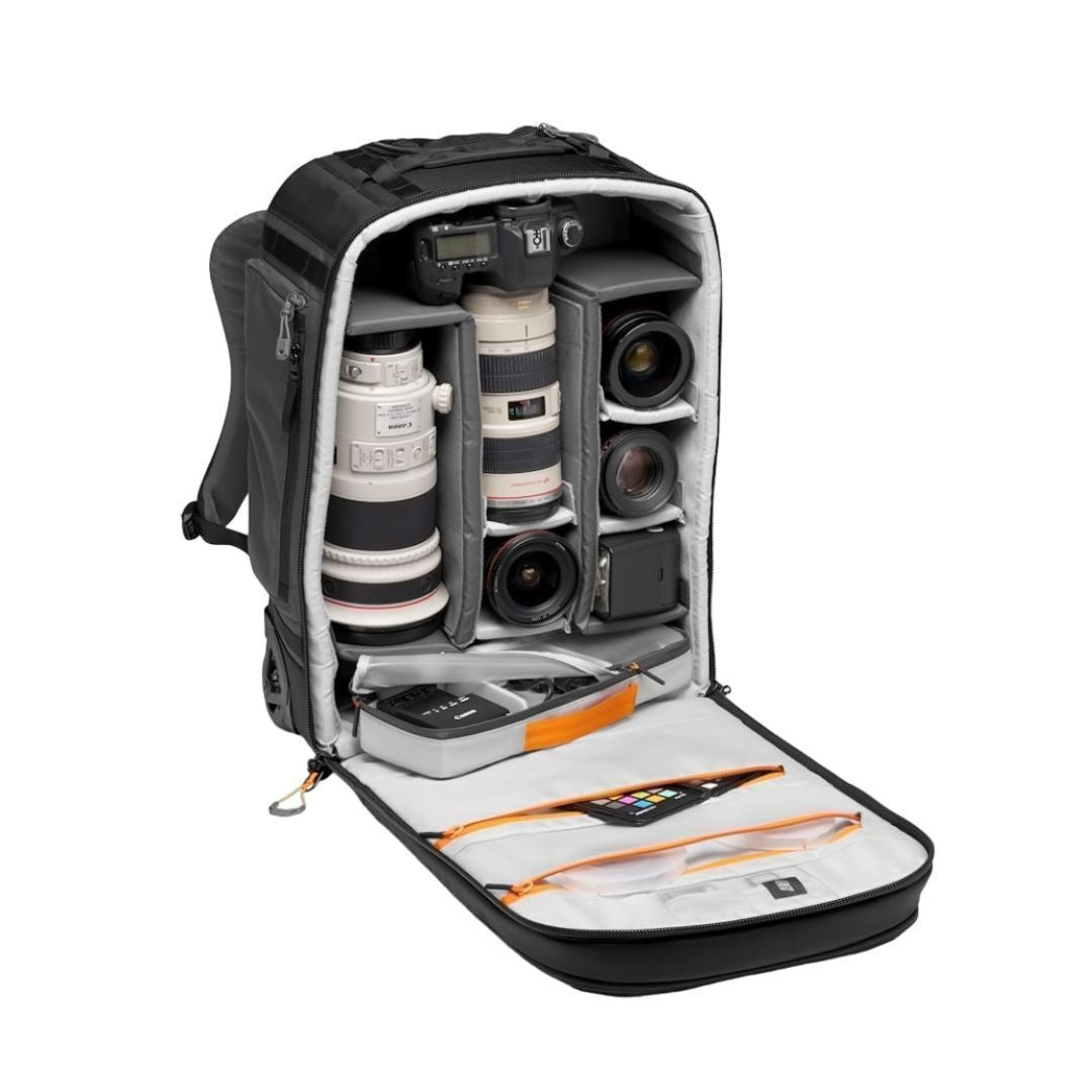 Lowepro Pro Trekker RLX 450 AW II Professional Camera Convertible Backpack Roller (Gray)
