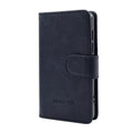 Samvix Leather Book Case for Q6 Music Player (Blue)