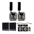 Spartan GoLive 4G/LTE Live Streaming Trail Camera with Solar Panel and Accs