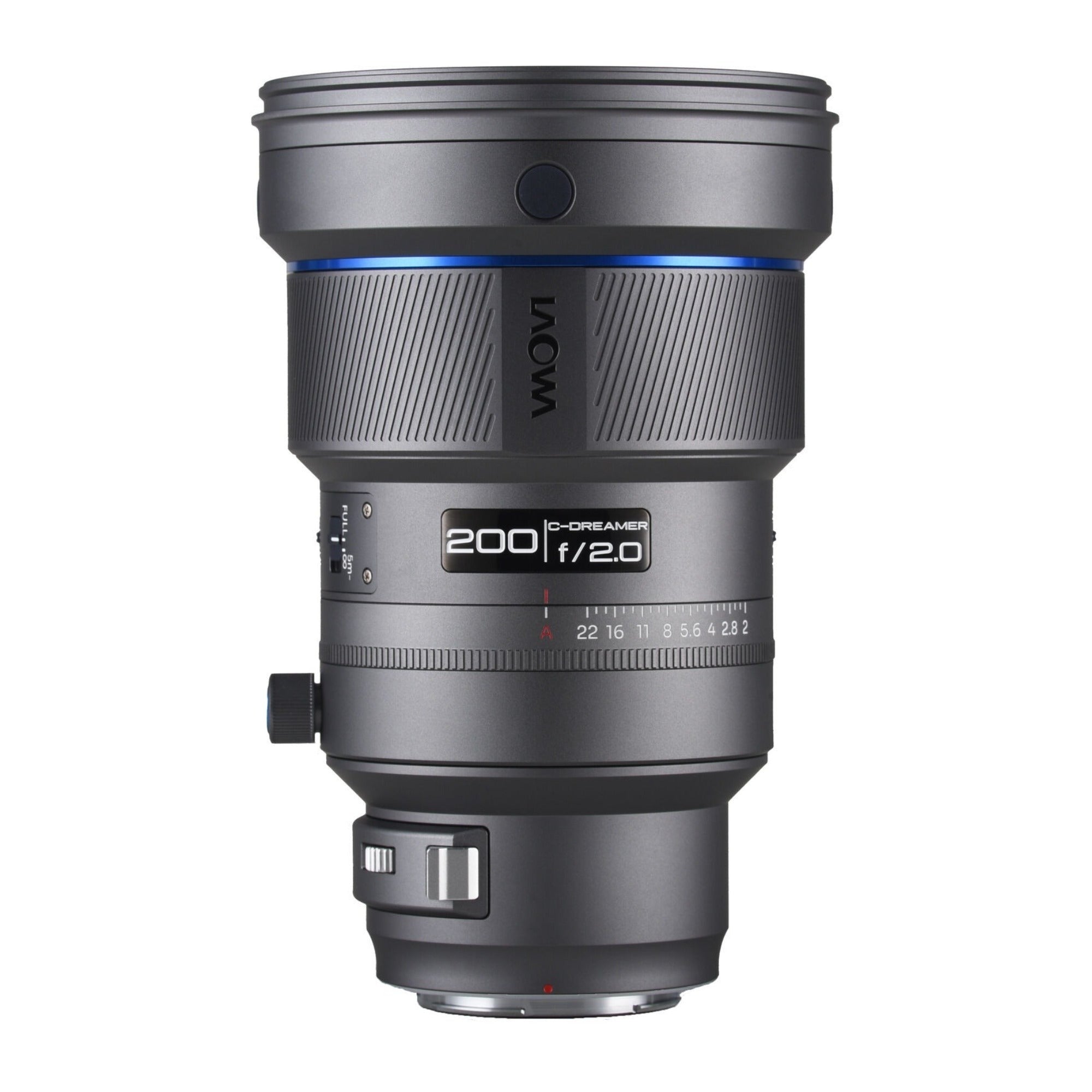 Laowa 200mm f/2 AF FF Telephoto Prime Lens (Nikon Z, Gray)