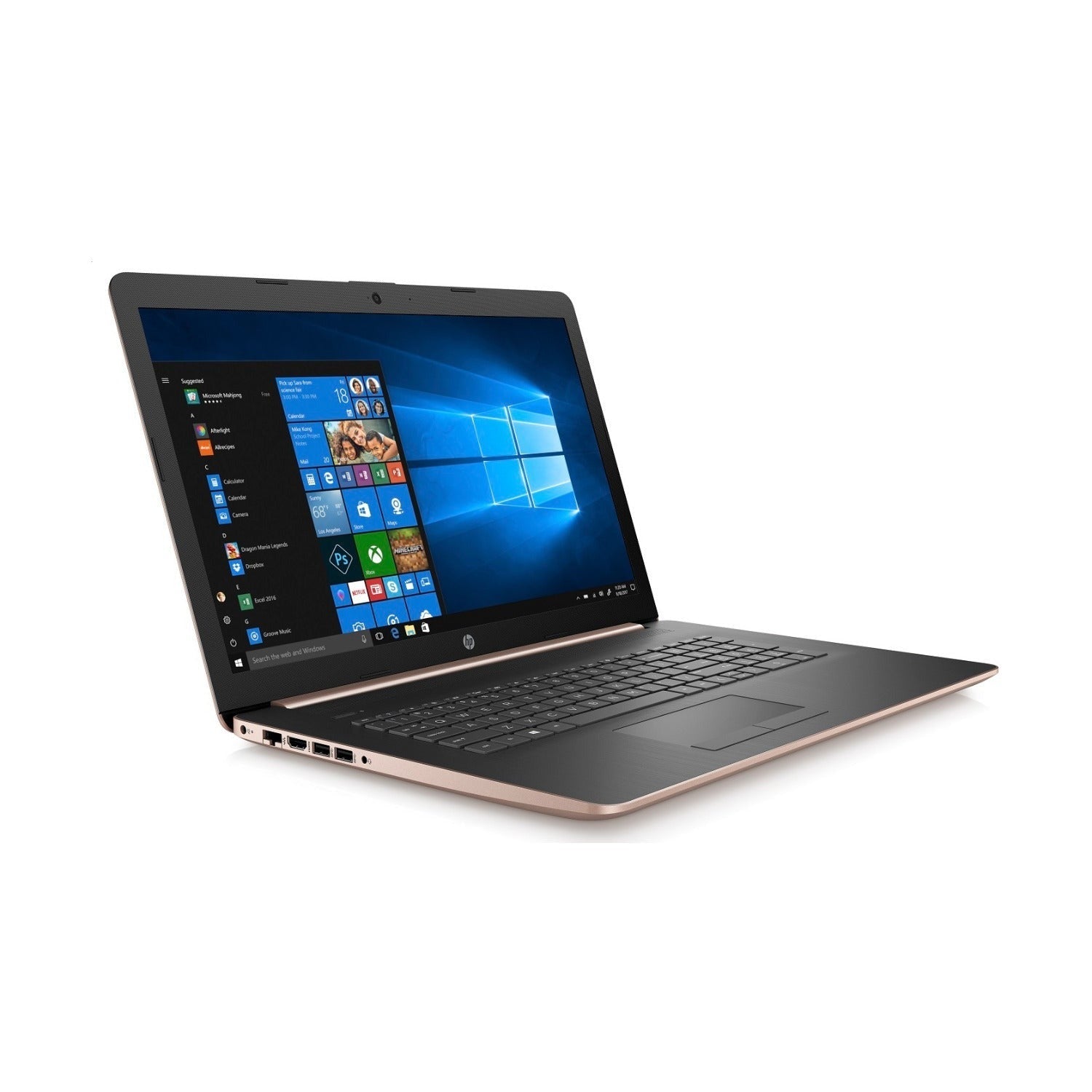 HP 17-by0028ds 17.3" Touchscreen Laptop, Intel Pentium Gold, 8GB RAM, 1TB HDD, Microsoft Office 365 (1-Year) (Certified Refurbished)