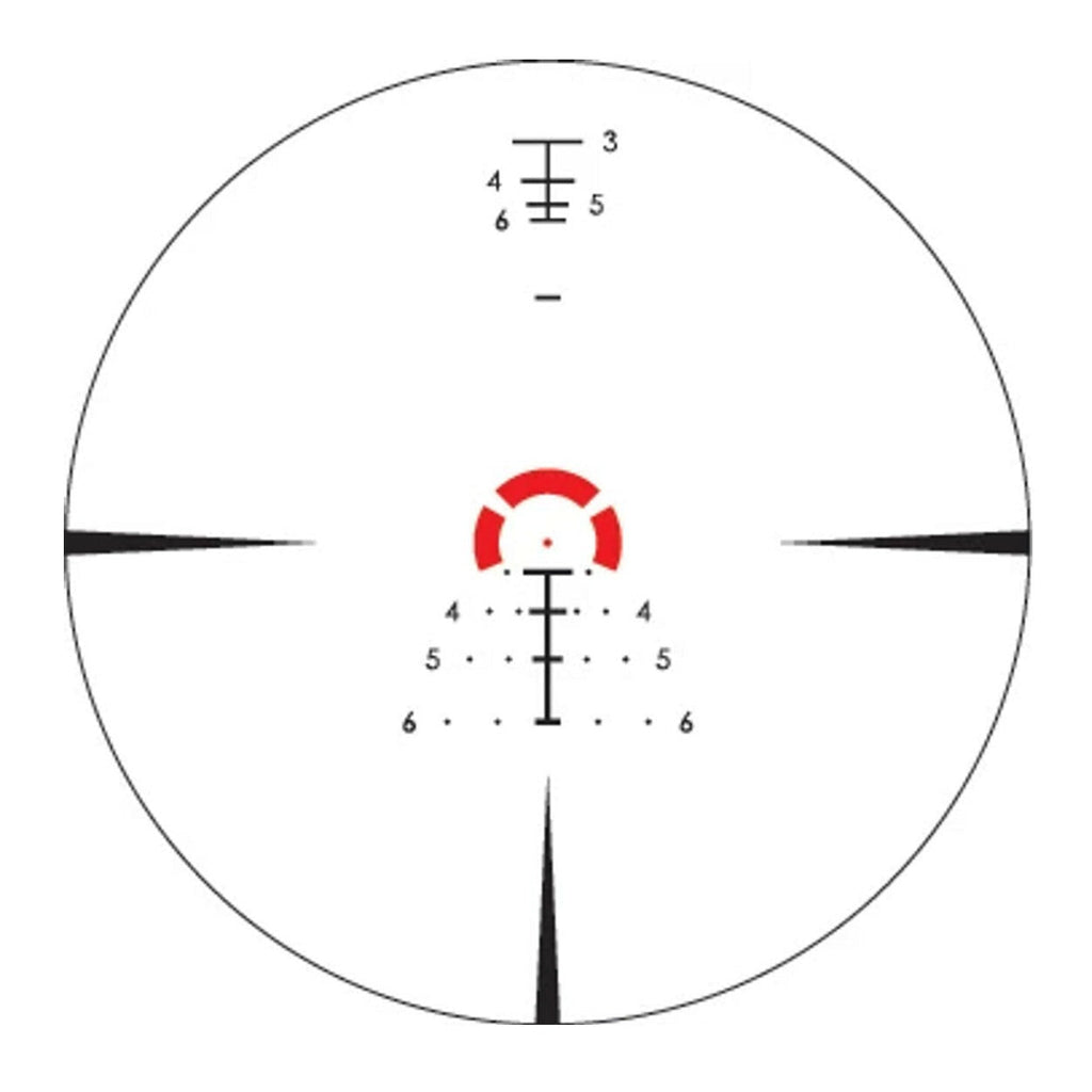 Vortex Strike Eagle 1-8x24 FFP EBR-8 MOA Riflescope