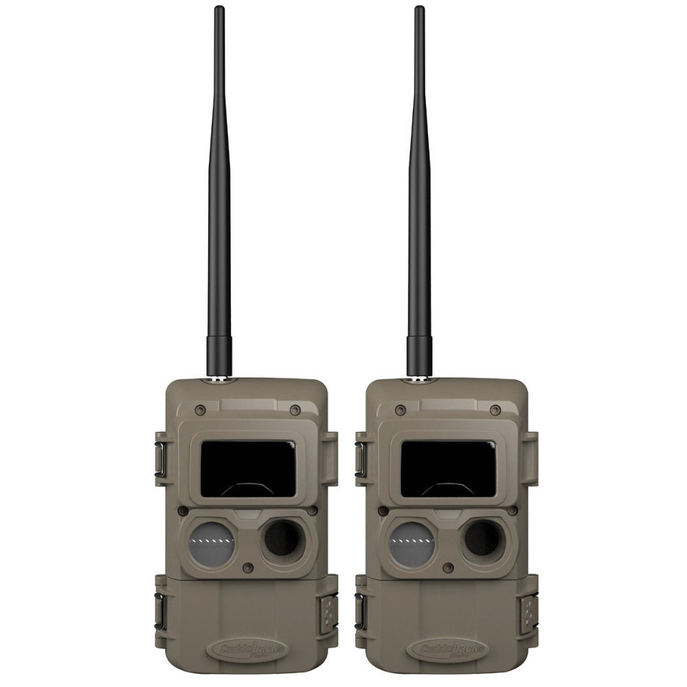 Cuddeback CuddeLink Black Flash Wireless LED Trail Camera (2-Pack) Bundle
