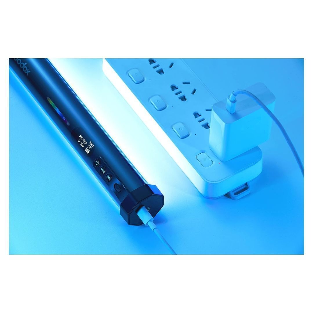 Godox TL30 Tube Light with Advanced Green and Magenta Adjustment and Built-In Charging Port