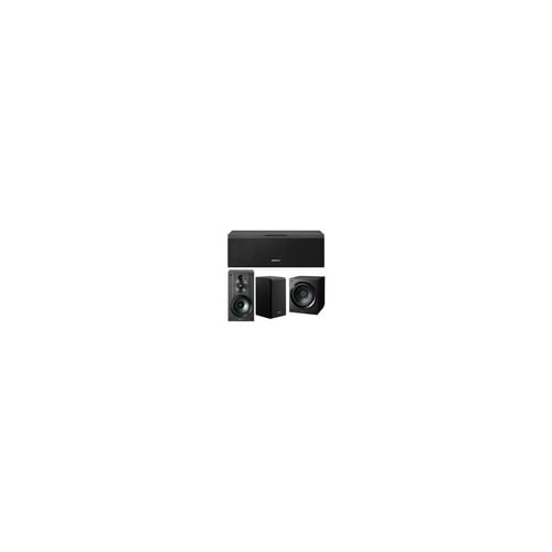 Sony SSCS8 2-Way 3-Driver Center Channel Speaker with Subwoofer Bundle