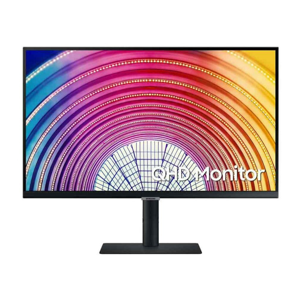 Samsung S60UA 27" QHD IPS Monitor (2560 x 1440), 75Hz, HDMI, DisplayPort 1.2, USB-C (Certified Refurbished)