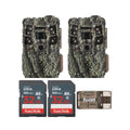 Browning Defender Pro Scout MAX Trail Camera with Memory Card Bundle (2-Pack)