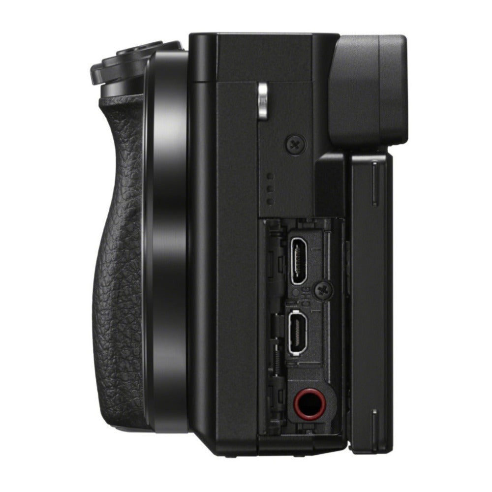 Sony Alpha a6100 APS-C Mirrorless Camera with 16-50mm and 55-210mm Lens Bundle