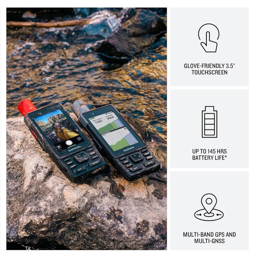 Garmin GPSMAP H1i Plus Premium Handheld GPS Navigator Bundle with MicroSD Card