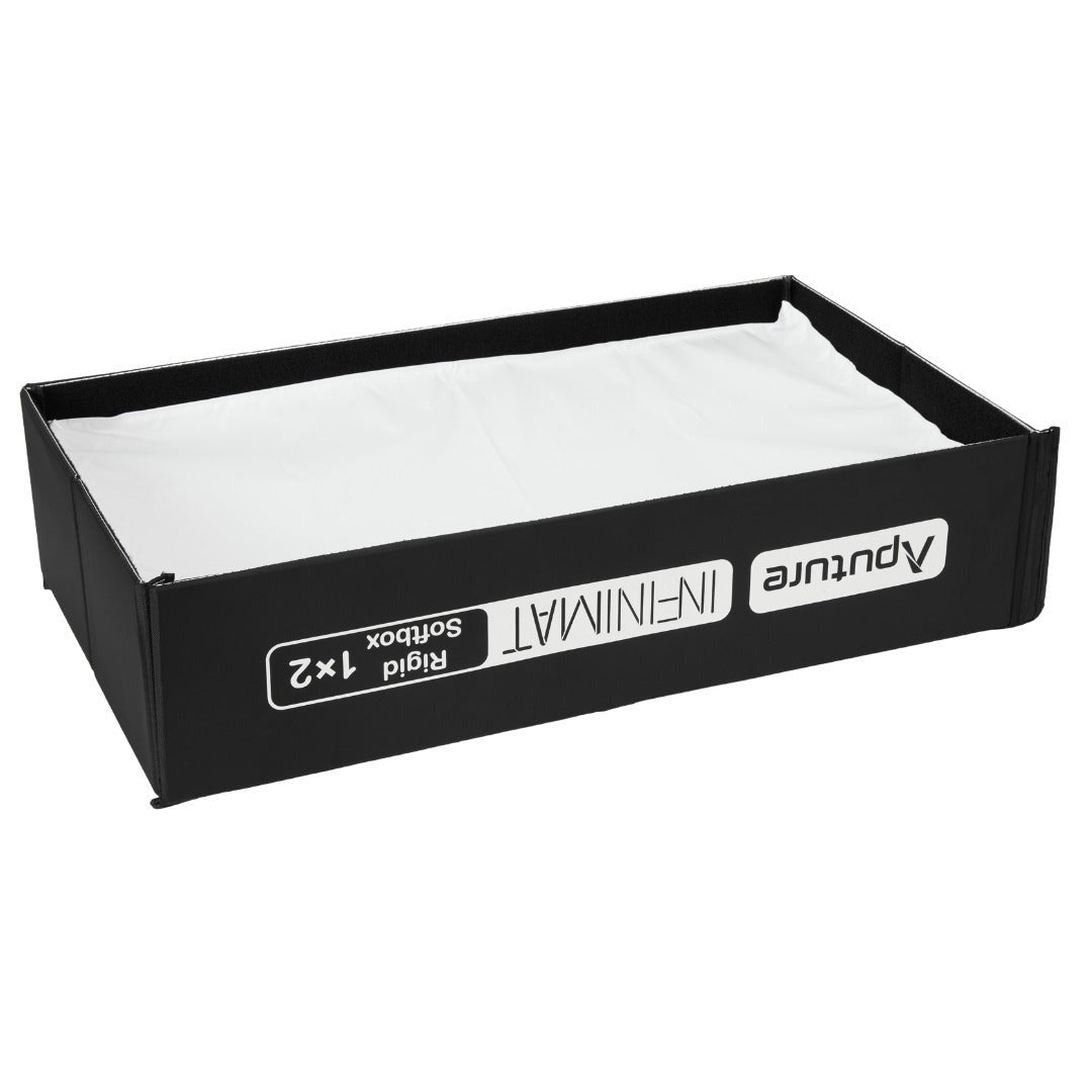 Aputure INFINIMAT Rigid Softbox 1x2 Collapsible Hook-and-Loop Light Modifier