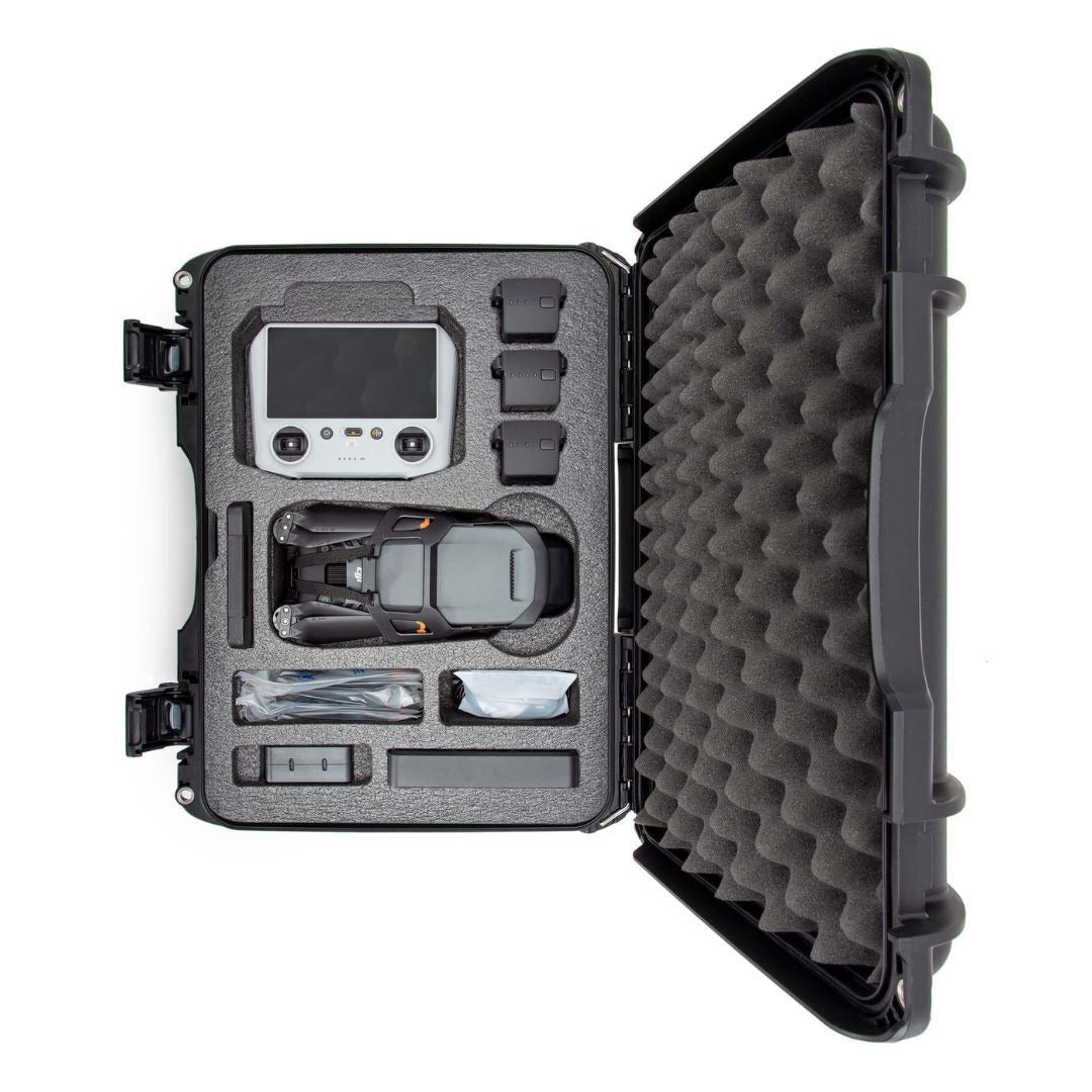 Nanuk 925 IP67 Waterproof Hard Case for DJI Mavic 3 Pro Fly More and Cine Premium Combo (Black)