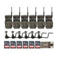 Stealth Cam Revolver Pro 2.0 40MP 360 Degree Cellular Camera (Brown) Bundle