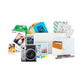 Fujifilm Instax Mini 99 Silver Analog Instant Camera Bundle with 20-Pack Film and Acccessories Kit