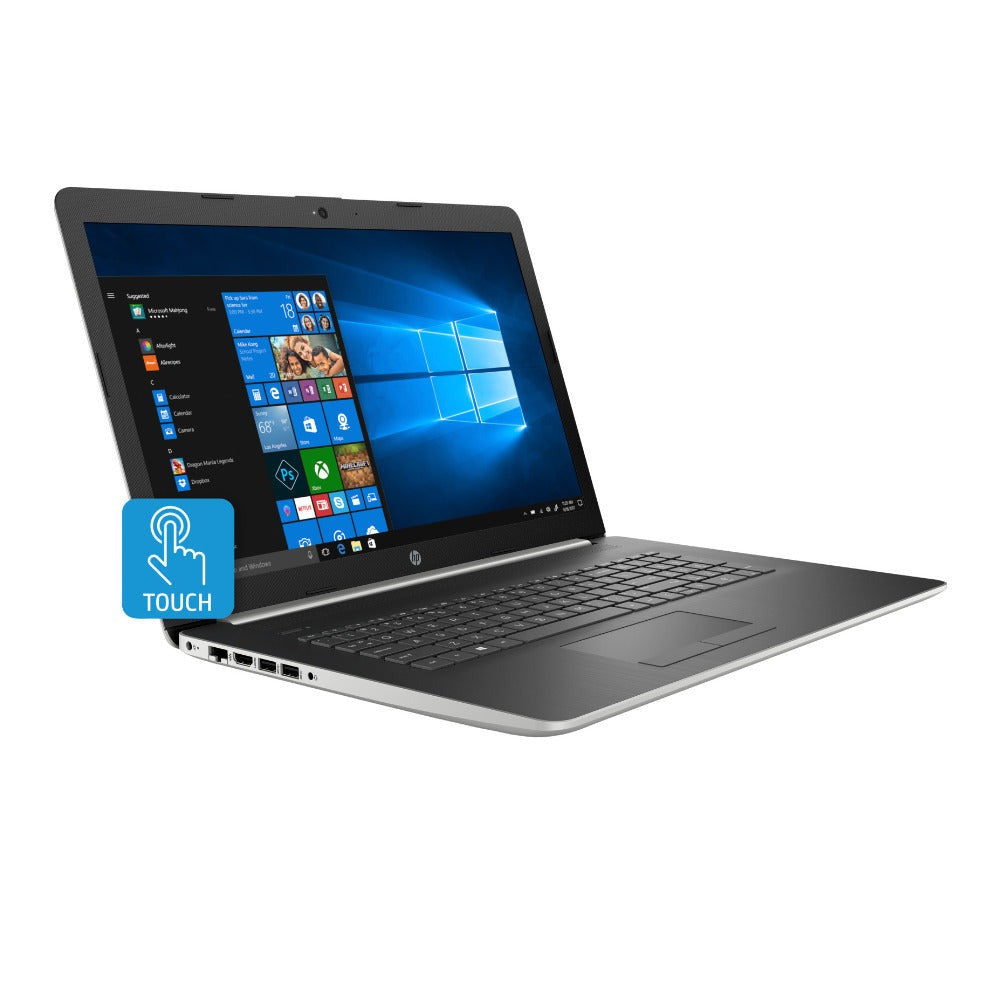 HP 17-by1055CL 17.3" Touchscreen Laptop, Intel Core i5-8265U, 12GB RAM, 1TB HDD, Radeon 2GB, Windows 10 (Certified Refurbished)