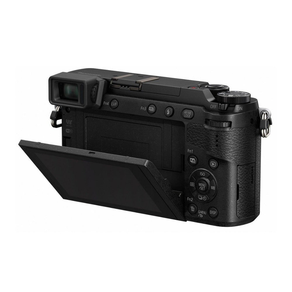 Panasonic LUMIX GX85 Mirrorless Camera with 12-32mm and 45-150mm Lenses (Black)