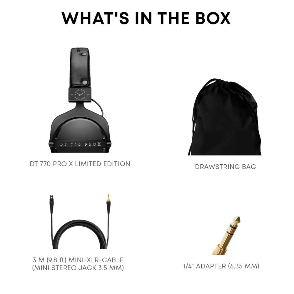 beyerdynamic DT 770 Pro X Limited Edition Over-Ear Studio Headphone for Recording and Monitoring
