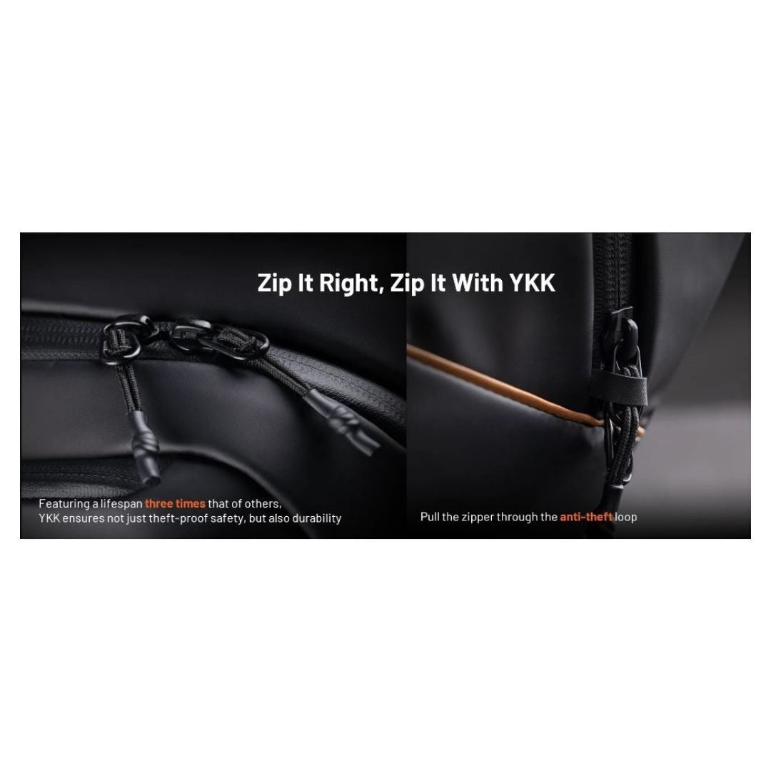 PGYTECH OneGo Solo V2 4L Splash-Resistant Large Opening Sling with Elastic Pen Slot (Obsidian)