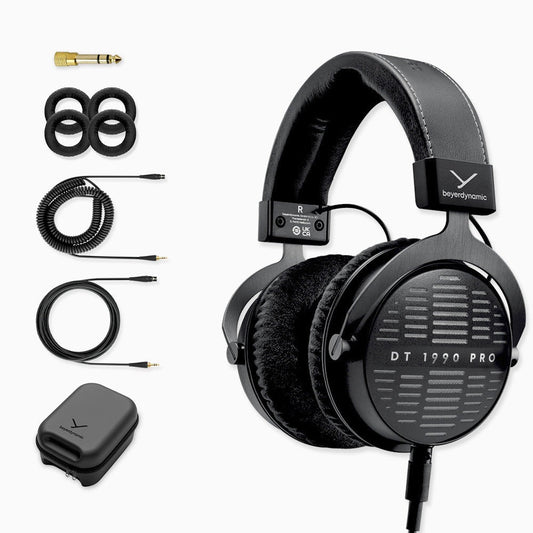 Beyerdynamic DT 1990 Pro MKII Open-back Studio Headphones for Mixing (Black)