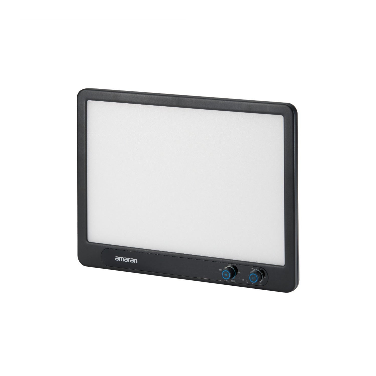 amaran Verge LED Panel Light (2-Pack Charcoal) with 2 x Desk Clamp Stand (Black)