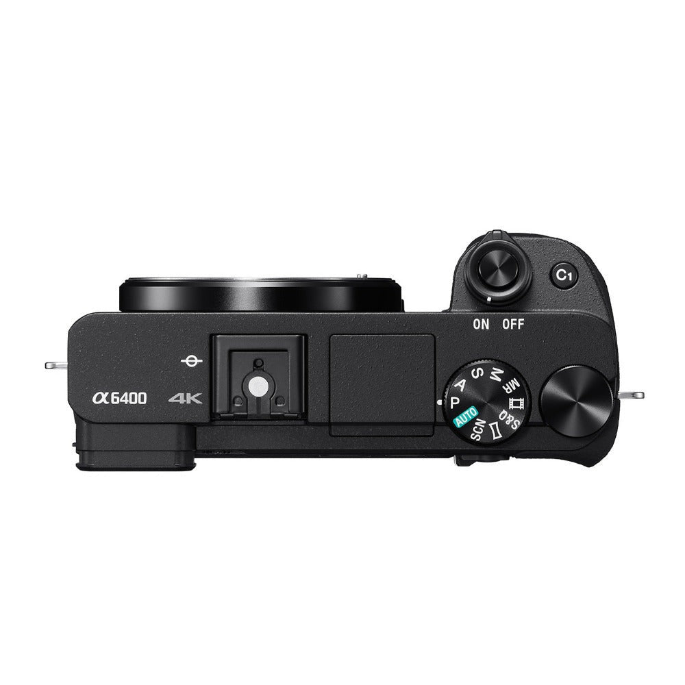 Sony a6400 Mirrorless Digital Camera Bundle with 16-50mm and 55-210mm Lenses