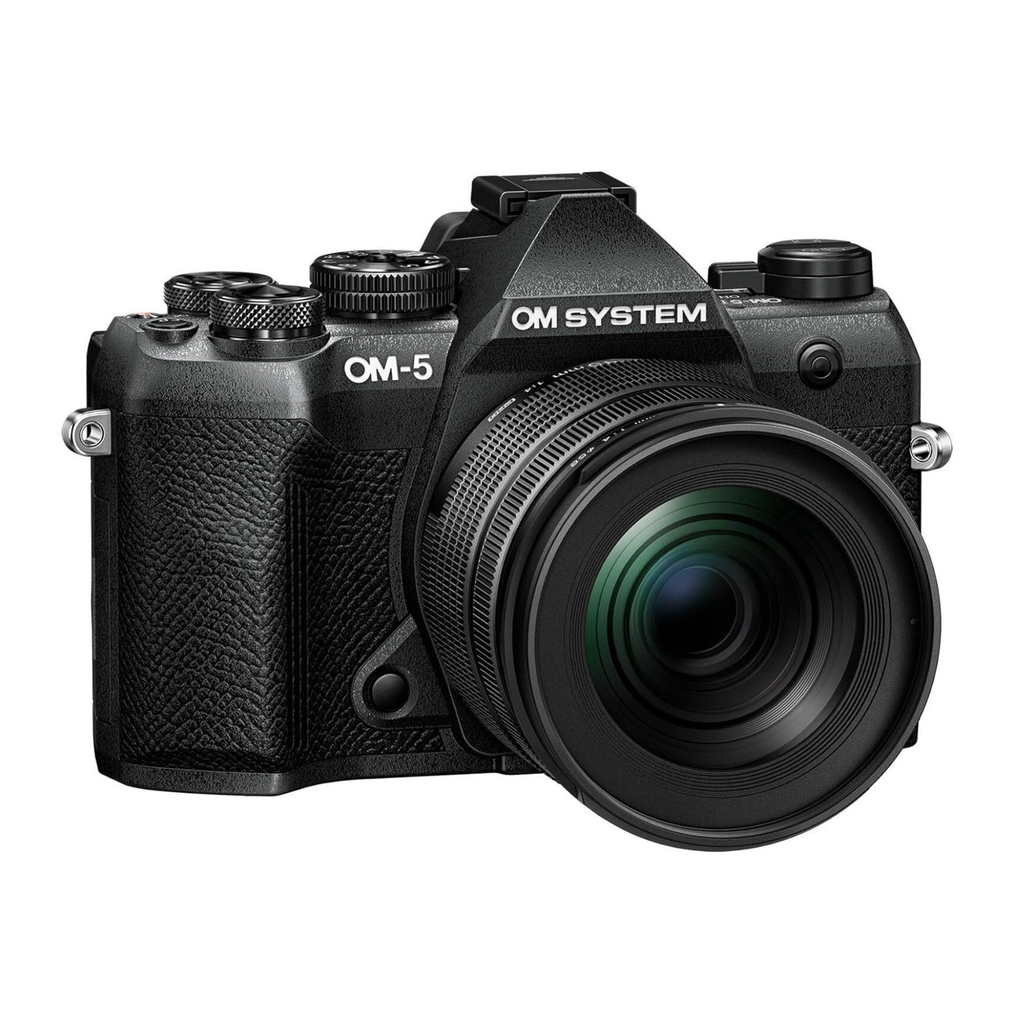 OM SYSTEM OM-5 Mark II Mirrorless Camera with 12-45mm f/4 PRO Lens (Black)