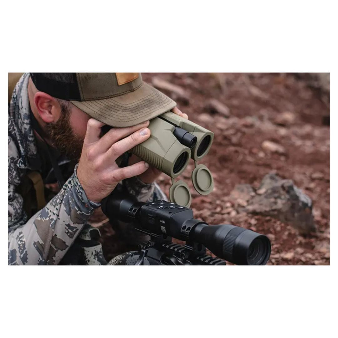 ATN 10x42 LRF 2000 Laser Rangefinding Binocular with Multi-Layer Coating Optics and Bluetooth