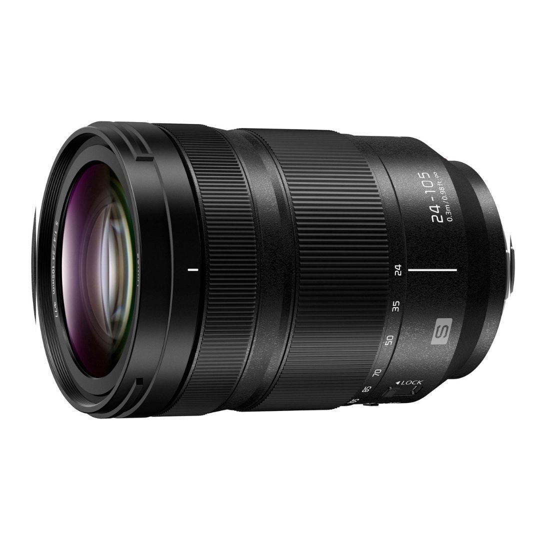 Panasonic Lumix S 24-105mm f/4 Macro O.I.S. Lens, L-Mount (Certified Refurbished)