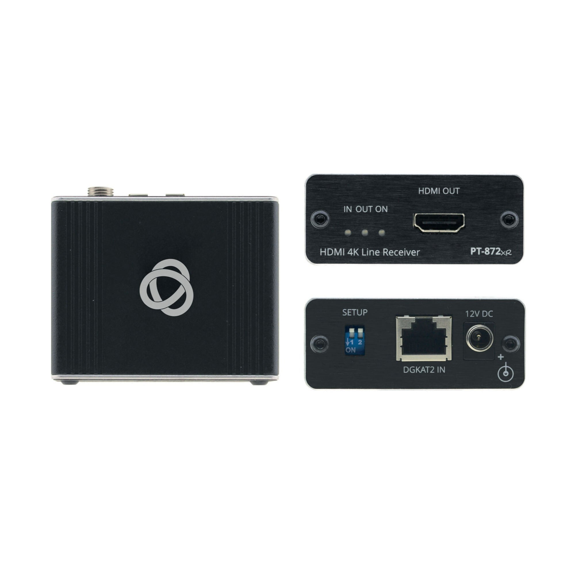 Kramer PT-871/2xr-KIT 4K HDR HDMI Compact PoC Extender over Long–Reach DGKat 2.0